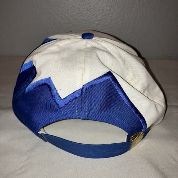 Hat Chevrolet Chevy White Shark Tooth Vintage Adjustable Strapback Baseball Cap - Picture 3 of 9